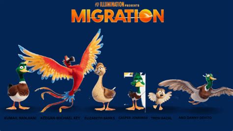 Migration Voice Cast Characters