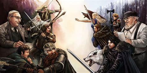 Lord Of The Rings Vs Game Of Thrones Comparison