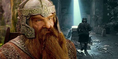 Lord Rings Gimli Moria Dwarves Not Know Reason