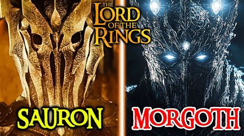 Lord Of The Rings Sauron Morgoth Differences