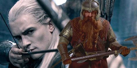 Lord Rings Elf Dwarf Hate Explained Legolas Gimli