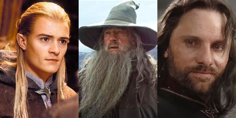 Lord Of The Rings Movie Characters Age Older Look