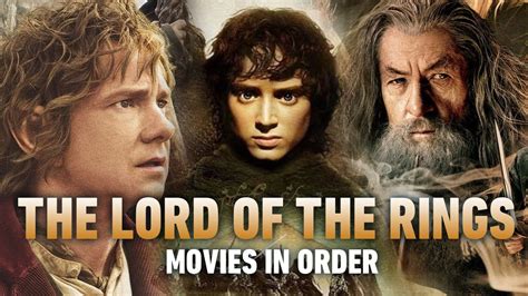 Lord Of The Rings Movies In Order