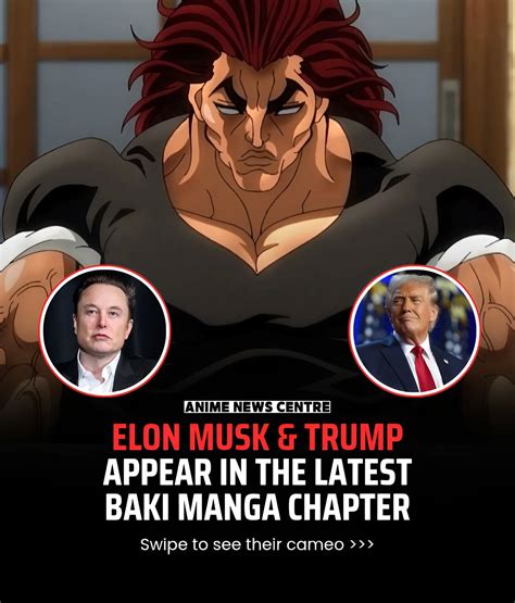 Baki Manga Politics Trump Elon Musk Cameo Factoid