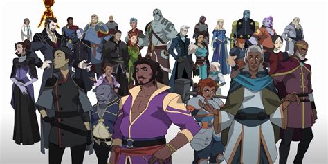 Legend Vox Machina Cast Character Guide Actors
