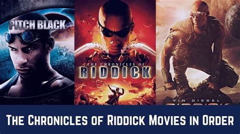 Riddick Movies Chronological Order
