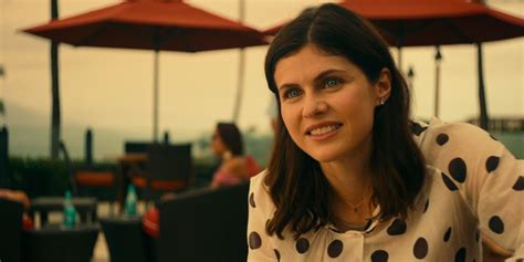 Alexandra Daddario White Lotus Speaks Bikini Scene