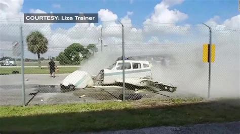 Plane Crash In Boca Raton