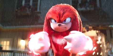 Knuckles Sonic The Hedgehog Movie Characters Return