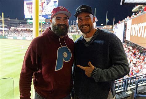 Jason Kelce Travis Kelce Jason Kelce Release Christmas Duet Fairytale Of