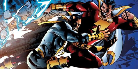 Shazam Vs Black Adam Stronger