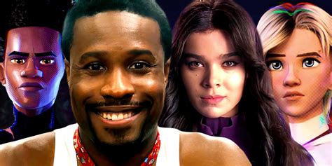 Shameik Moore Hailee Steinfeld Engagement Spider Verse Explainer