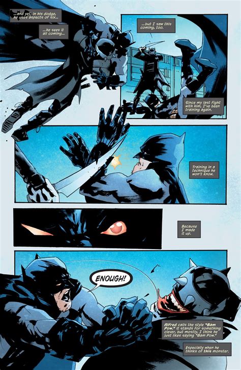 Batman Official Fighting Style Bam Pow Name