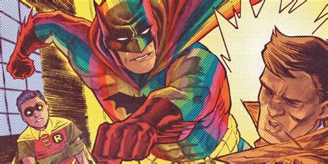 Batman Rainbow Costume Origin Dc Comics
