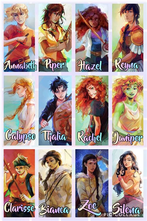 Percy Jackson Best Book Characters Not In Disney Show