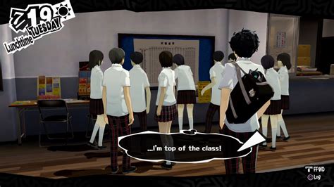 Persona 5 Royal Exams Class Quiz Answers
