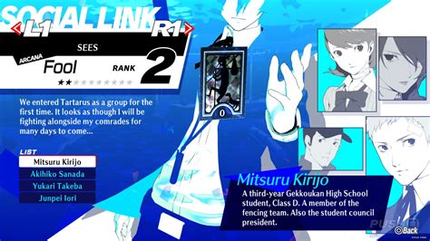 Persona 3 Reload Unlock Social Links