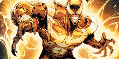 New Gold Venom Powers Debut Marvel Comics