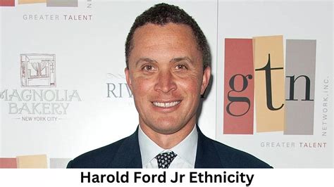 What Is Harold Ford Jrthnicity