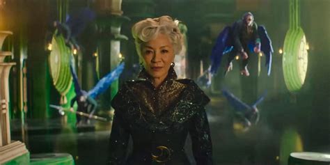 Wicked Madame Morrible During Wizard Oz Where Explainer