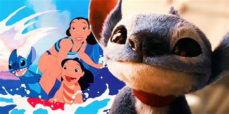 Lilo Stitch Characters Live Action Animation Comparison