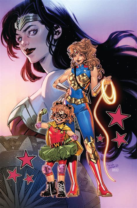 Wonder Woman Steve Trevor Daughter Trinity Official Continuity
