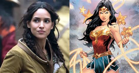 Wonder Woman Casting Dc Universe Adria Arjona Art