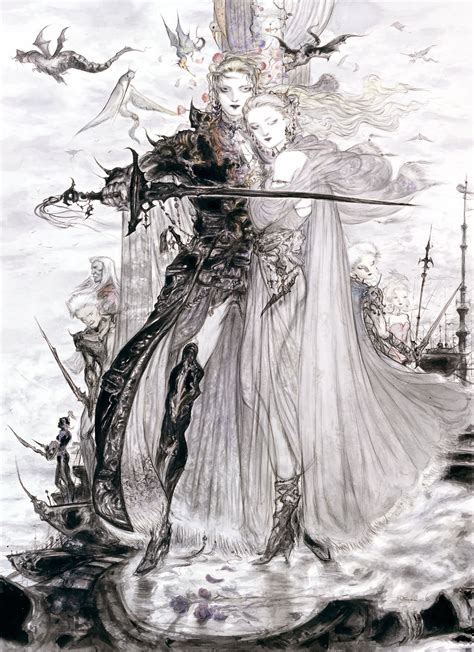 Final Fantasy Yoshitaka Amano Art Exhibit Op Ed
