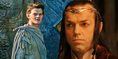 Lotr Rings Power Elrond Differences Robert Aramayo Response