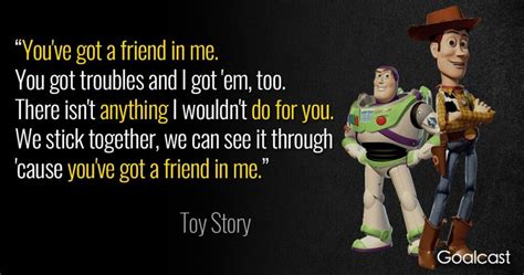 Toy Story Woody Buzz Quotes Friendship Disney