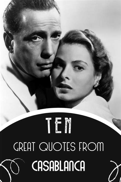 Casablanca Best Quotes