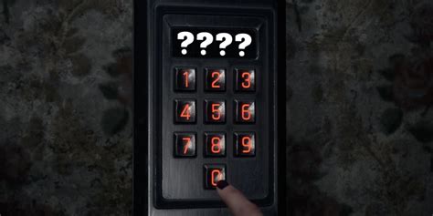Devil In Me Jamie Locked Door Code Keypad Answer