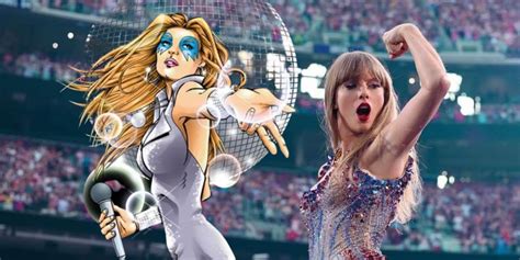 Dazzler Aesthetic Taylor Swift Mcu Marvel Comics