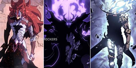 Solo Leveling Monarchs Ranked Weakest Strongest List