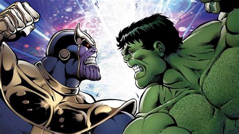 Hulk Beats Thanos Fight Winner Who Stronger