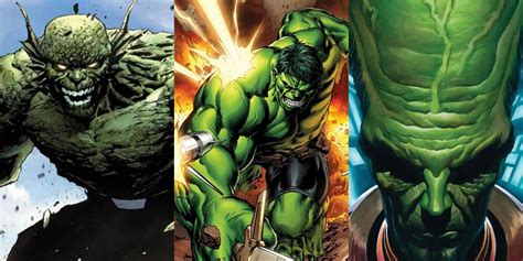 Hulk Strongest Villains Most Powerful Characters Gamma List