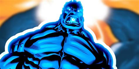 Hulk Blue Strongest Avenger Power Marvel