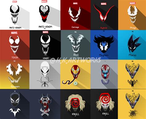 Venom Carnage Symbiote Color Meaning Marvel Comics