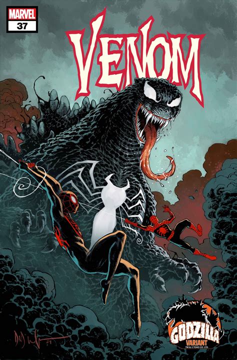 Venom Godzilla Variant Cover Symbiote Bond Ultimate Form