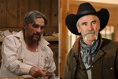 Yellowstone Young Old Lloyd Actors Forrie J Smith Father Son Factoid