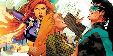 Nightwing Love Triangle Over Marry Batgirl Not Starfire