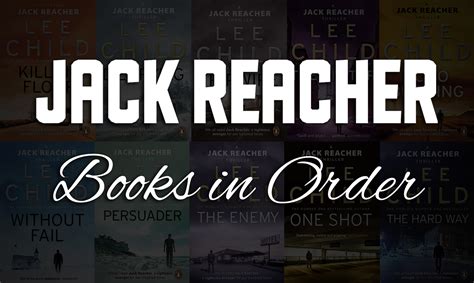 Jack Reacher Books In Order