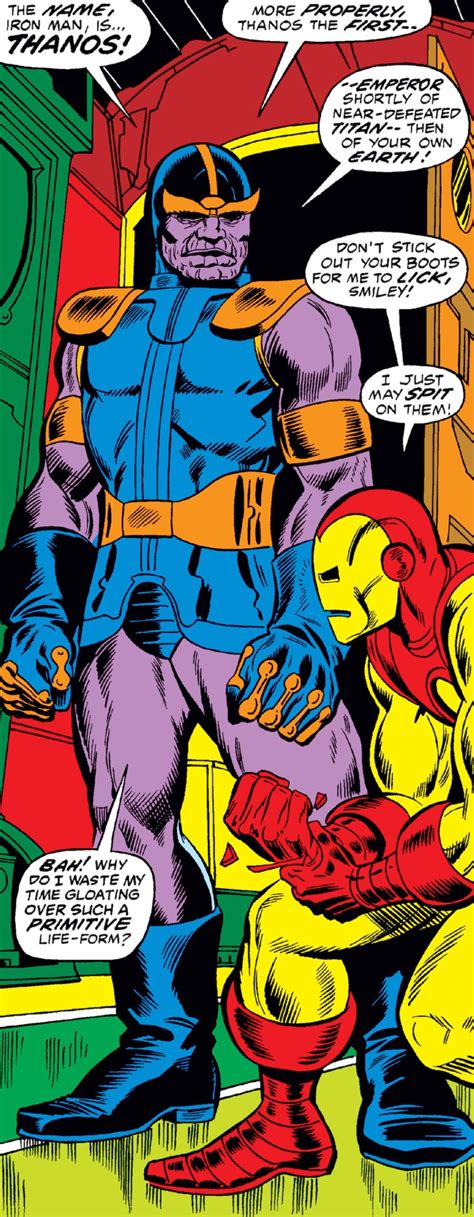 Thanos First Appearance Comics Explained