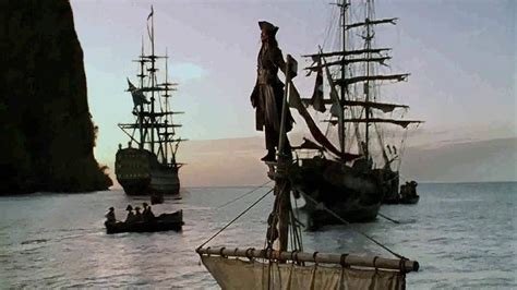 Pirates Caribbean Captain Jack Sparrow Every Ship Sails