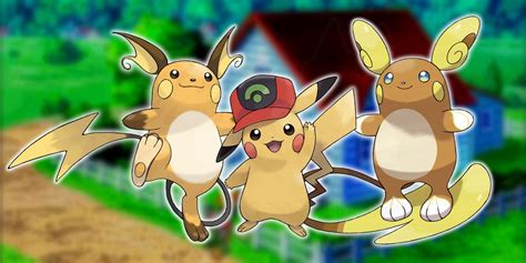 Pikachu Raichu Electric Type Pokemon Best Stronger