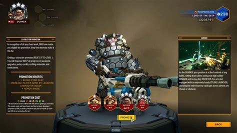 Deep Rock Galactic Promote Character Guide