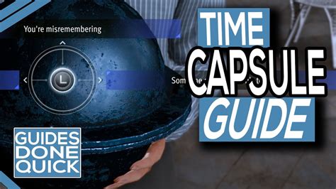Lost Judgment Find Time Capsule Guide