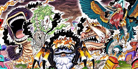 Five Elders Yokai One Piece Gyuki Bakotsu Itsumade Fenxi Sandworm