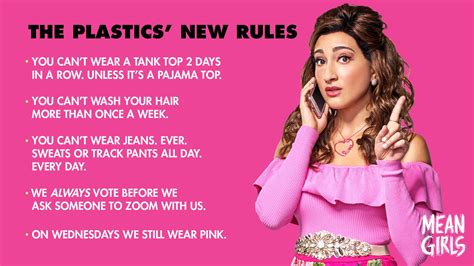 Mean Girls Plastics Rules