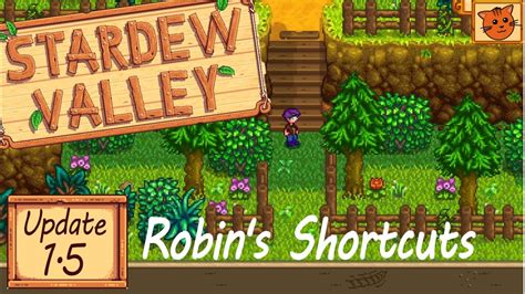 Stardew Valley Community Upgrade Robin Late Game Shortcuts Op Ed